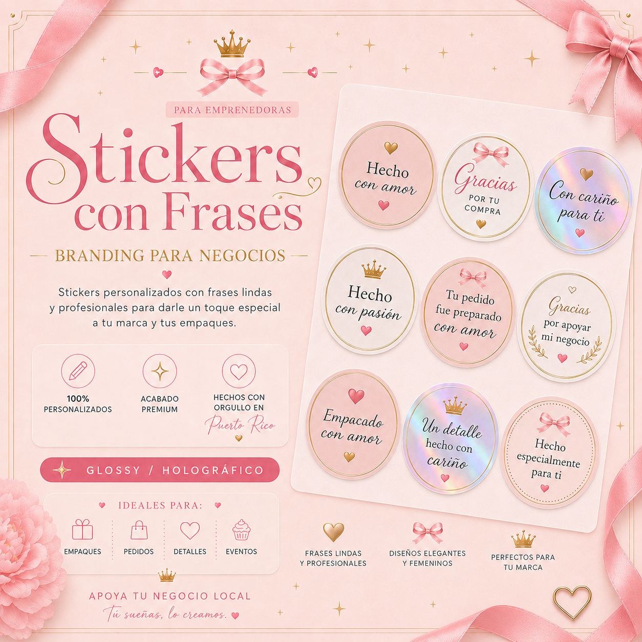 Stickers con Frases