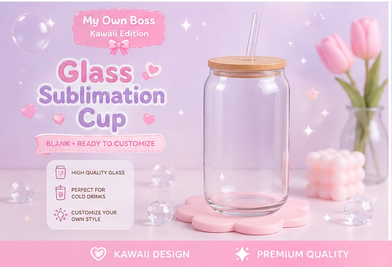 Glass Sublimation Cup