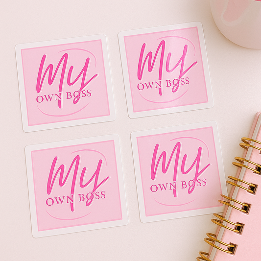 Logo Stickers Cuadrados