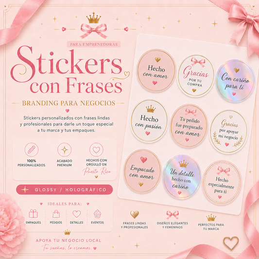 Stickers con Frases