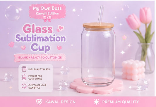 Glass Sublimation Cup