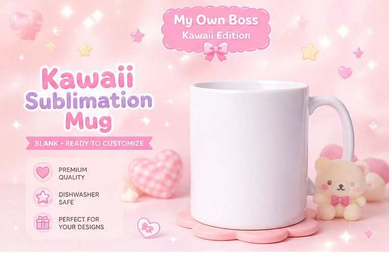 Kawaii Sublimation Mug