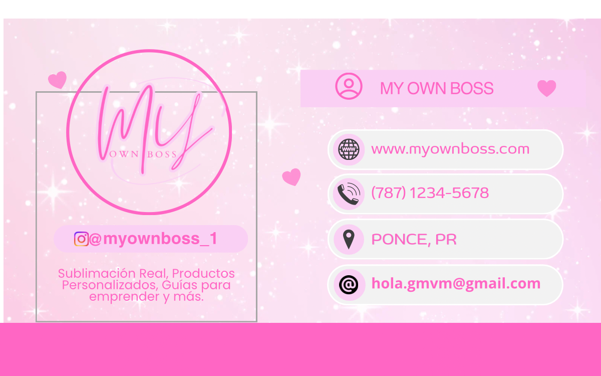 Business Card 💖